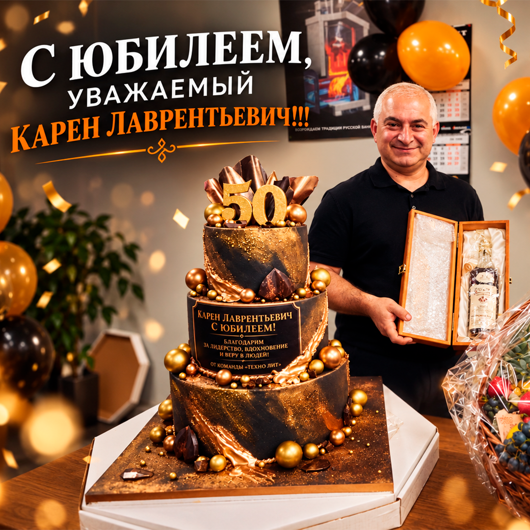 Поздравляем с днем рождения генерального директора!